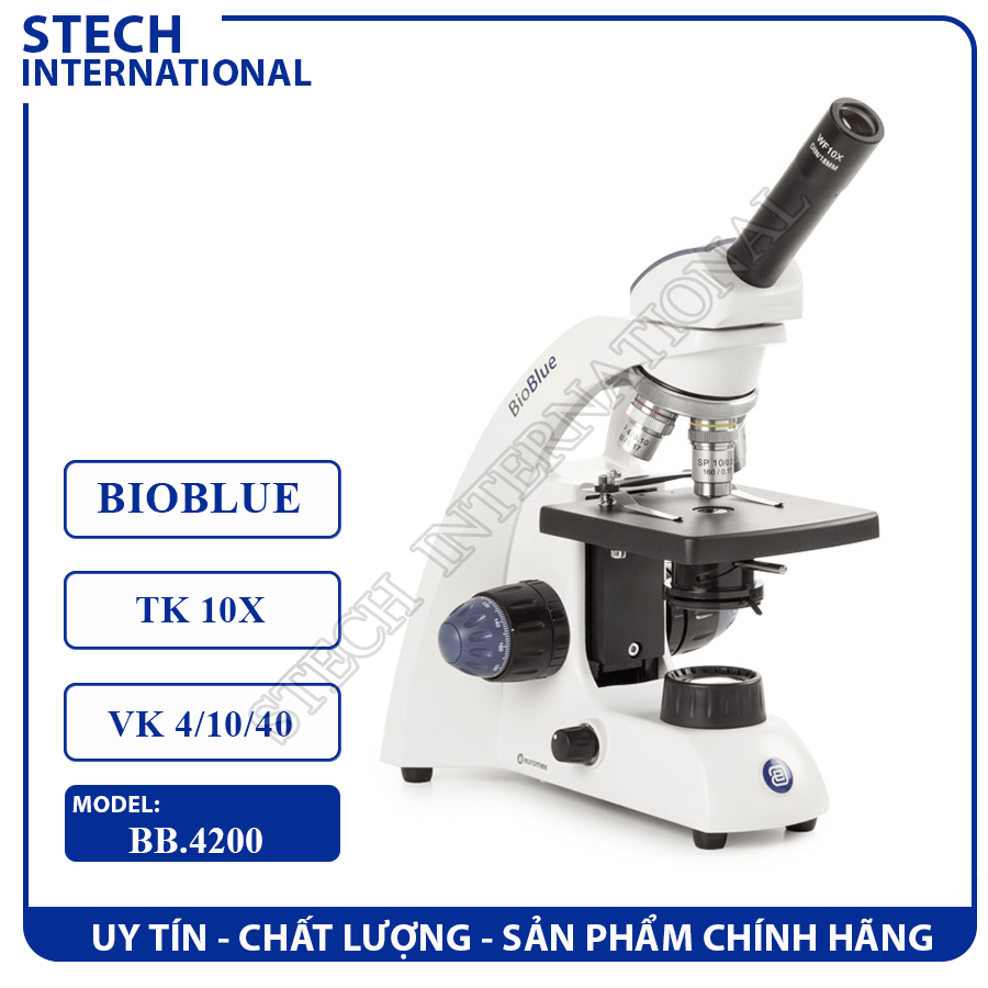 Kính hiển vi 1 mắt dòng BioBlue Euromex Hà Lan BB.4200