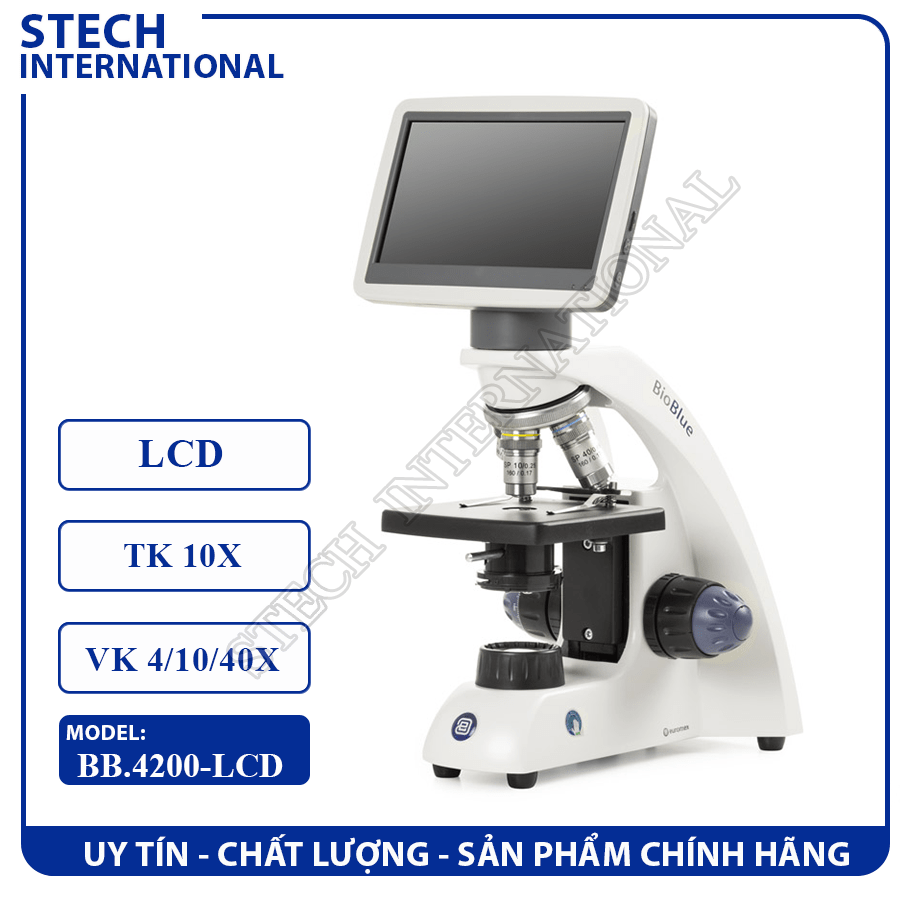 Kính hiển vi sinh học màn hình LCD Euromex BB.4200-LCD