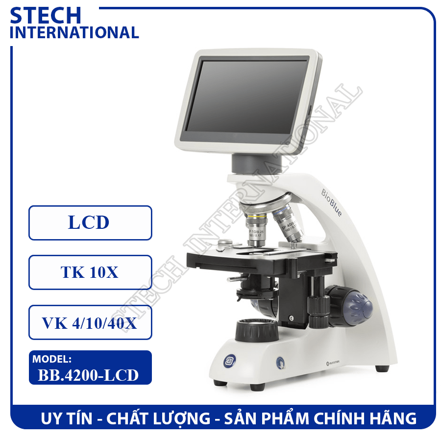 Kính hiển vi sinh học màn hình LCD Euromex BB.4200-LCD