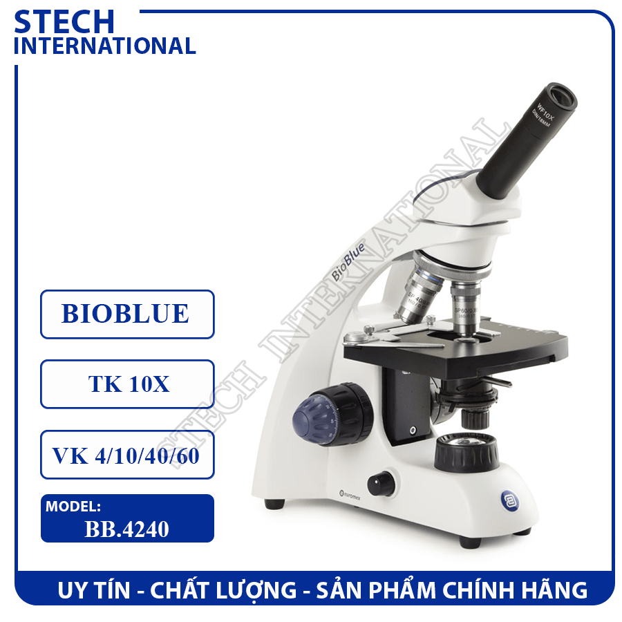 Kính hiển vi 1 mắt dòng BioBlue Euromex Hà Lan BB.4240