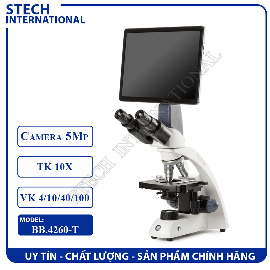 Kính hiển vi 2 mắt camera tích hợp Hà Lan BB.4260-T