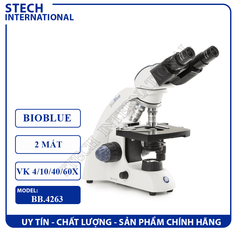 Kính hiển vi sinh học 600X Euromex Hà Lan BB.4263