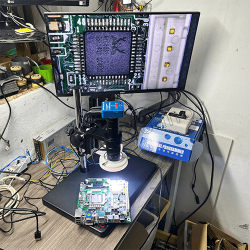 Kính hiển vi chuyên soi mạch điện tử camera 38Mp