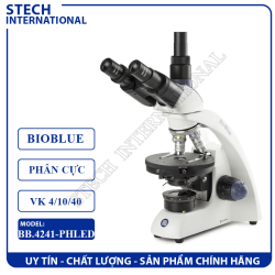 Kính hiển vi phân cực 3 mắt 400X Euromex BB.4241-P-HLED