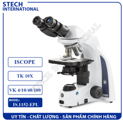 Kính hiển vi sinh học 2 mắt dòng iScope Euromex Hà Lan IS.1152-EPL